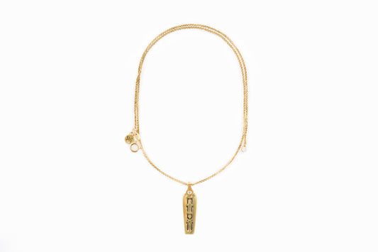 STRENGTH GOLD NECKLACE